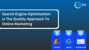 Search Engine Optimization Is The Quality Approach To Online Marketing