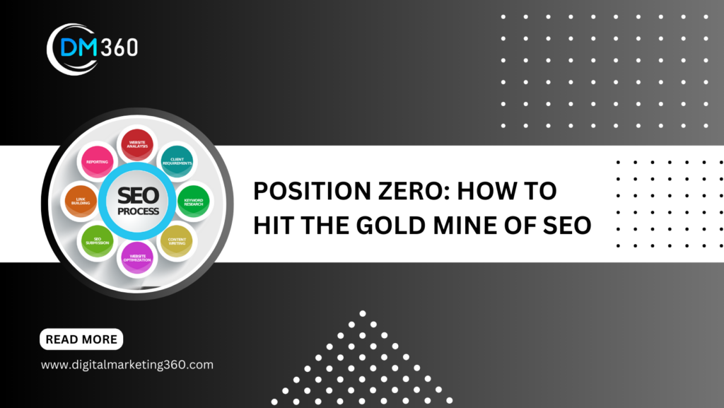 Position Zero How to Hit The Gold Mine of SEO