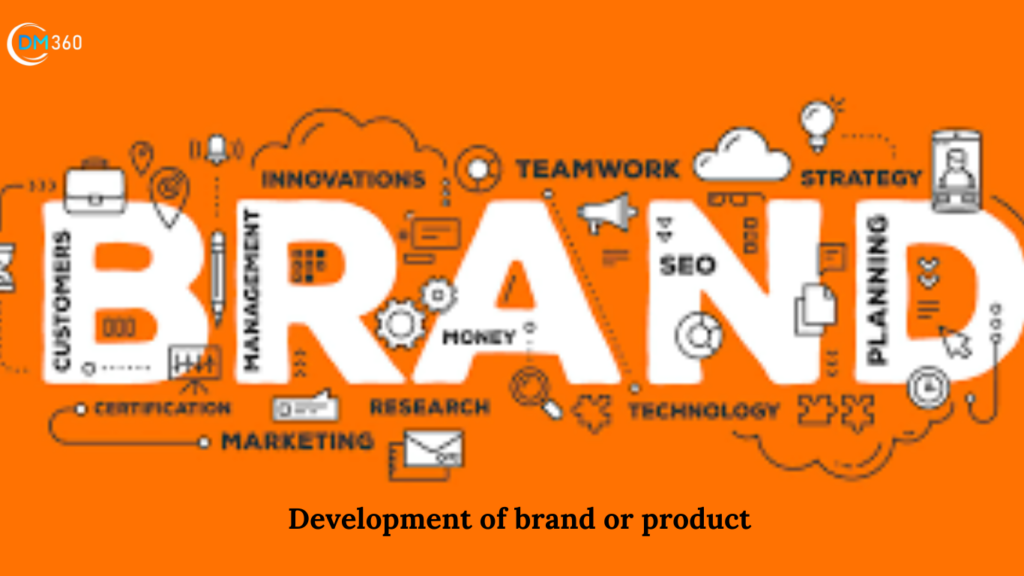  Development of brand or product 