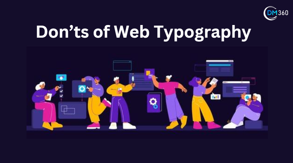 Don’ts of Web Typography